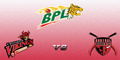 Chittagong Vikings vs Barisal Bulls Live On Channel 9 TV BPL
