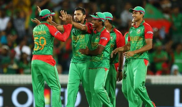 The cricket team of Bangladesh is a bit down