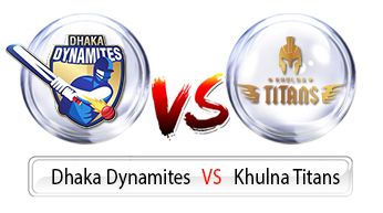 Qualifier 1 - Dhaka Dynamites vs Khulna Titans Live Score BPL 2016