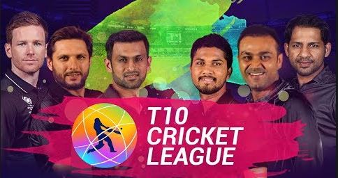 T10 Cricket League Live Streaming & TV Channel 2017