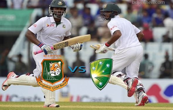 Bangladesh vs Australia Match Fixture of Test Series 2015