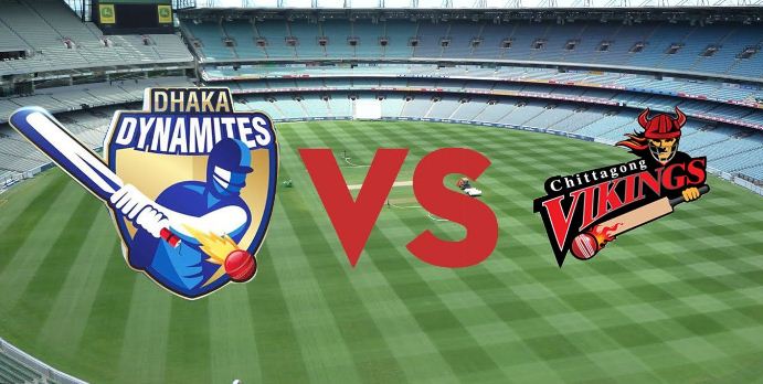 Chittagong Vikings vs Dhaka Dynamites Live Scorecard