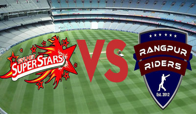 Sylhet Super Stars vs Rangpur Riders Live Scorecard