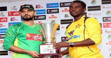 Bangladesh vs Zimbabwe Live Score 1st T20 Match 15 Jan