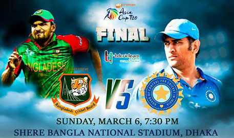 Asia Cup Final Live Bangladesh vs India Match Score