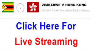 Zimbabwe vs Hong Kong Live World Twenty20 2016