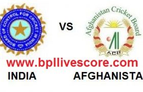 India U23 vs Afghanistan Live Score Emerging Teams Cup 2017