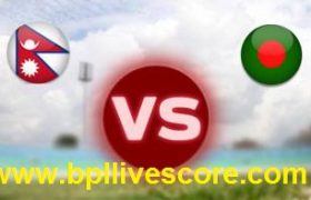 Nepal vs Bangladesh U23 Live Score Emerging Cup 28 March, 2017