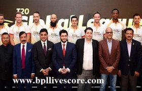 Global T20 League Live Streaming Auction and Players List