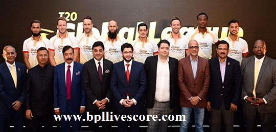 Global T20 League Live Streaming Auction and Players List