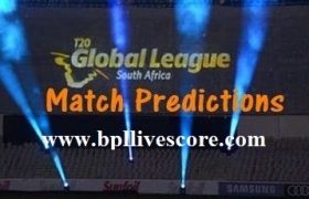 T20 Global League Today Match Predictions