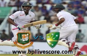 Bangladesh vs Australia Test Match 1st and 2nd Innings Score