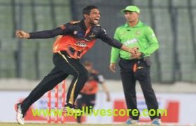 Mahmudullah’s Match Schedule of CPL T20 2017