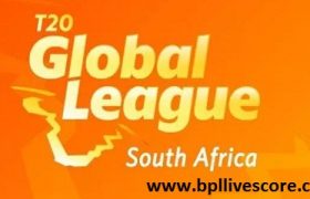 Bloem City Blazers vs Cape Town Knight Riders Live Score Today Match Of T20 Global League 2017