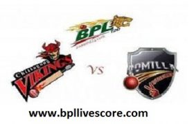 Chittagong Vikings vs Comilla Victorians Live on GTV of BPL 2017