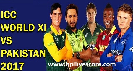 Pakistan vs World XI Live Score 1st T20 Match Today