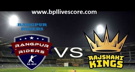 Rajshahi Kings vs Rangpur Riders Live Score 2nd Match of BPL 2017
