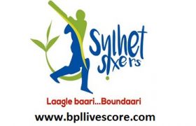 Sylhet Sixers vs Chittagong Vikings Live Score of BPL T20 2017