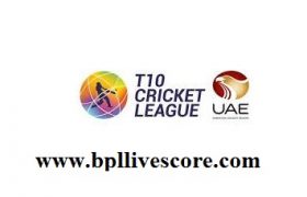 T10 Cricket League Schedule, Live Streaming and Player List