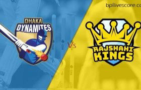 Live Dhaka Dynamites vs Rajshahi Kings Today Match