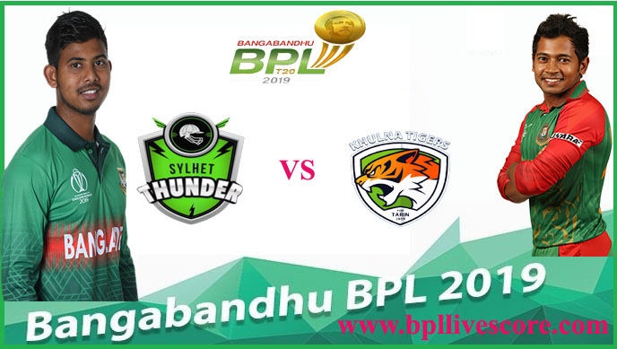 Sylhet Thunder vs Khulna Tigers Live Score