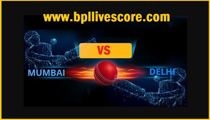 Mumbai vs Delhi Live Score Syed Mushtaq Ali Trophy