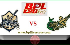 Chattogram Challengers vs Sylhet Strikers Live Score Today Match